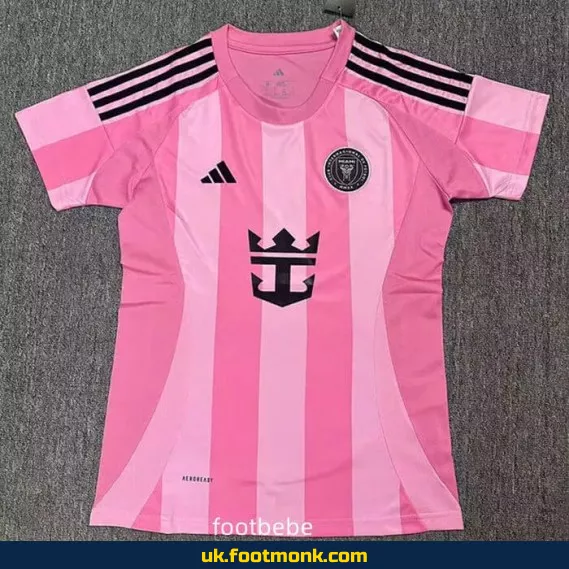 Inter Miami Women's Home Pink Jersey 2025 2026.