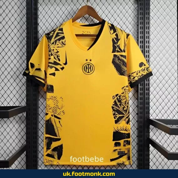 Inter Milan 2024-2025 third yellow jersey.
