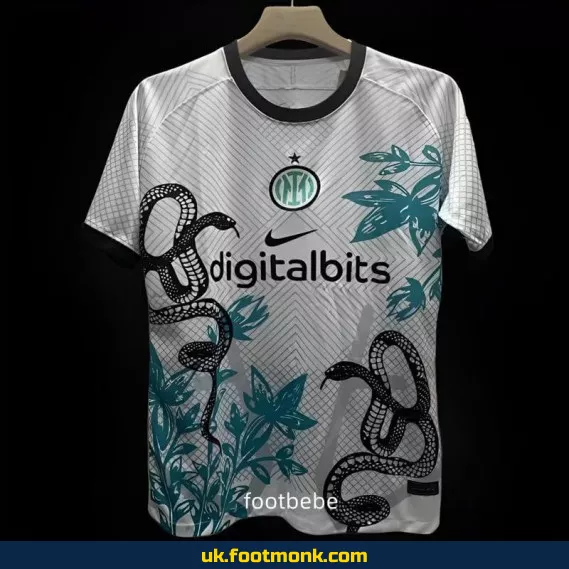 Inter Milan Japan Nature 2024 2025 White Jersey.
