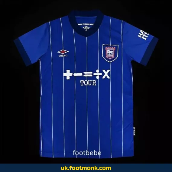 Ipswich Town 2024-2025 home blue jersey.