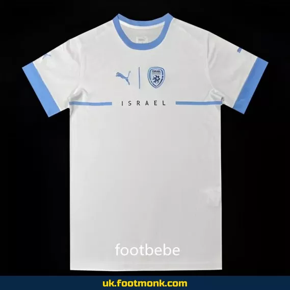 Israel 2024 away jersey White.