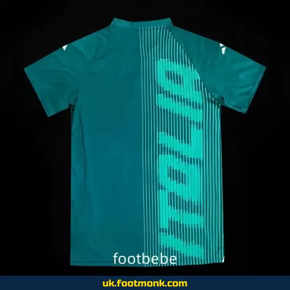 Italy 2024 2025 training jersey green.