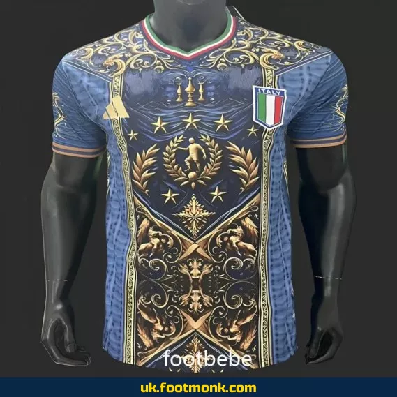 Italy 2024 jersey blue special edition.