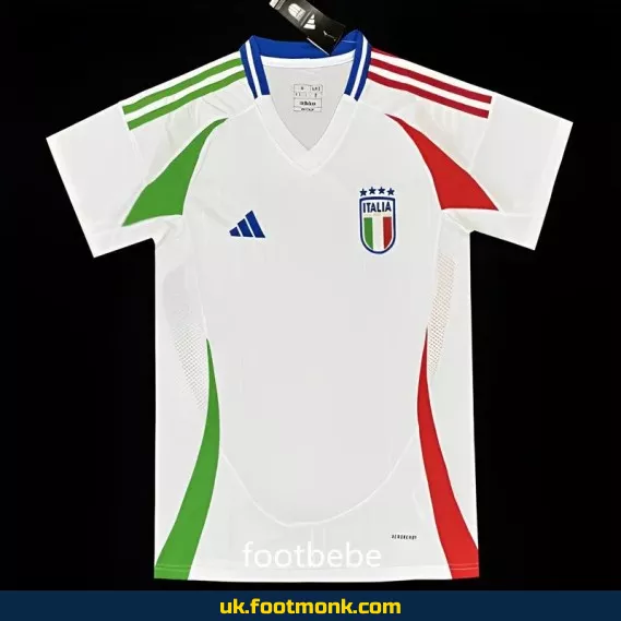Italy Euro 2024 white jersey.
