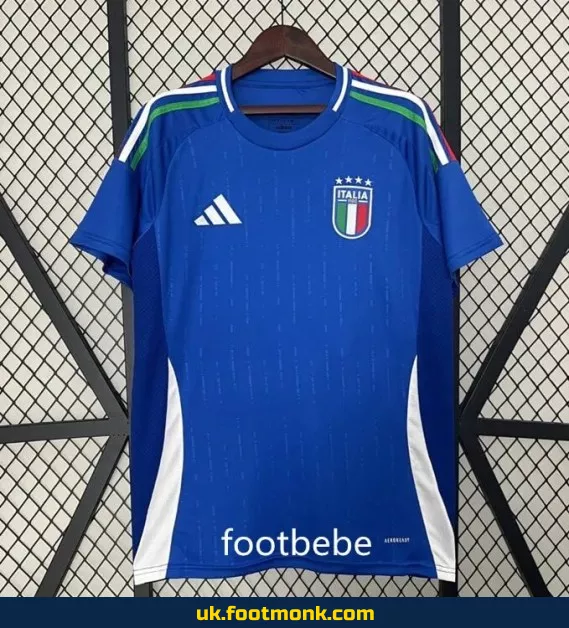Italy Euro 2024 blue jersey.
