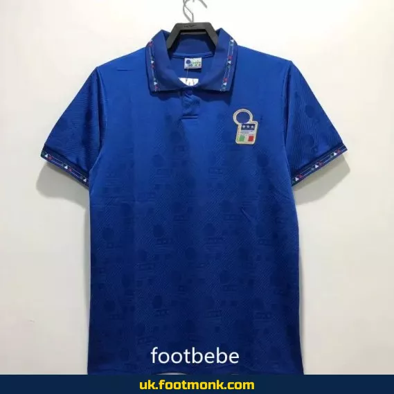 Italy 1994 vintage home jersey blue.