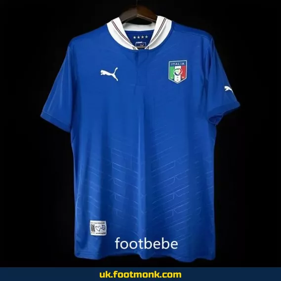 Italy 2012 home vintage jersey blue.