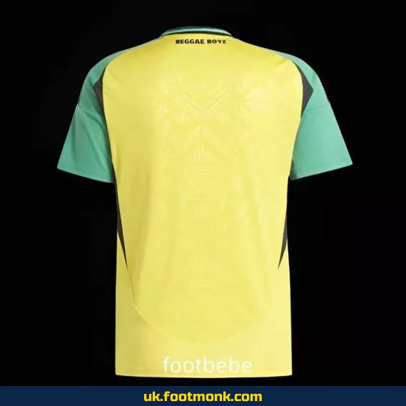 Jamaica 2024 2025 home yellow jersey.