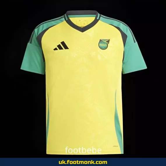 Jamaica 2024 2025 home yellow jersey.