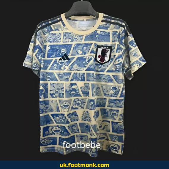 Japan 2023-2024 jersey special Doraemon edition.