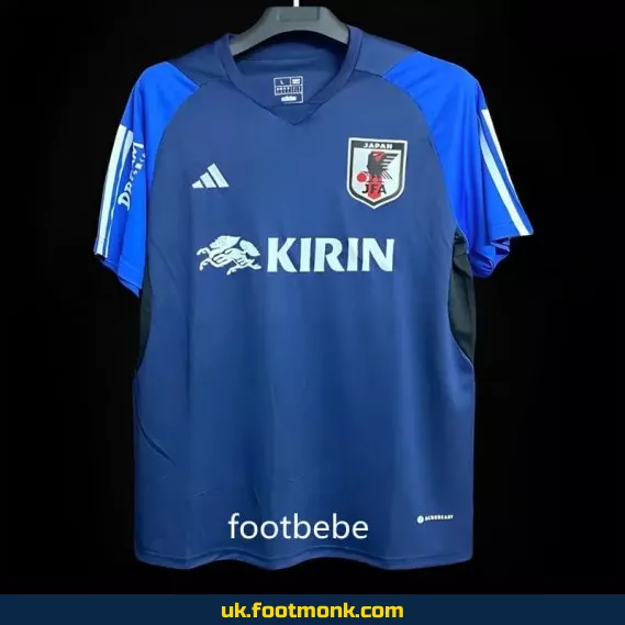 Japan 2023 2024 training jersey blue.