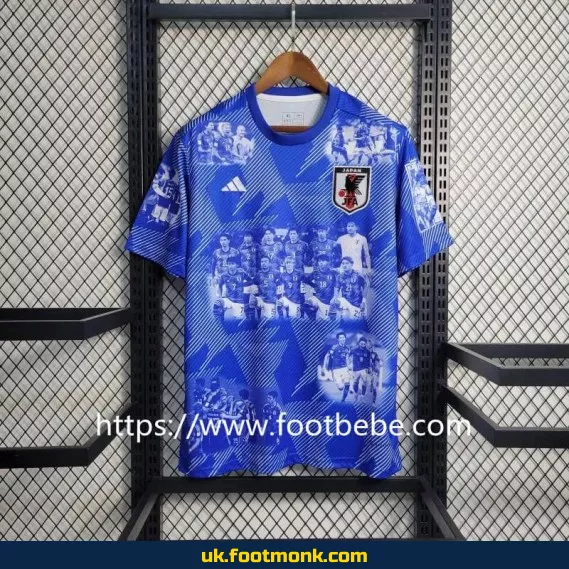 Japan 2023 special edition blue jersey.