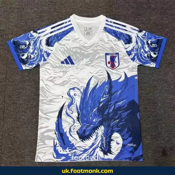 Japan jersey 2024 2025 blue dragon.