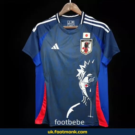 Japan 2024 jersey Naruto Uzumaki blue.