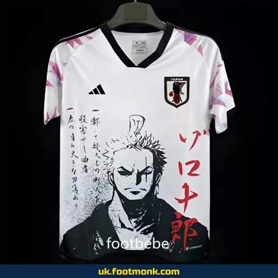 Japan Jersey 2024 Otaku Zoro Roronoa White.