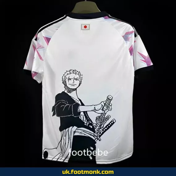 Japan Jersey 2024 Otaku Zoro Roronoa White.