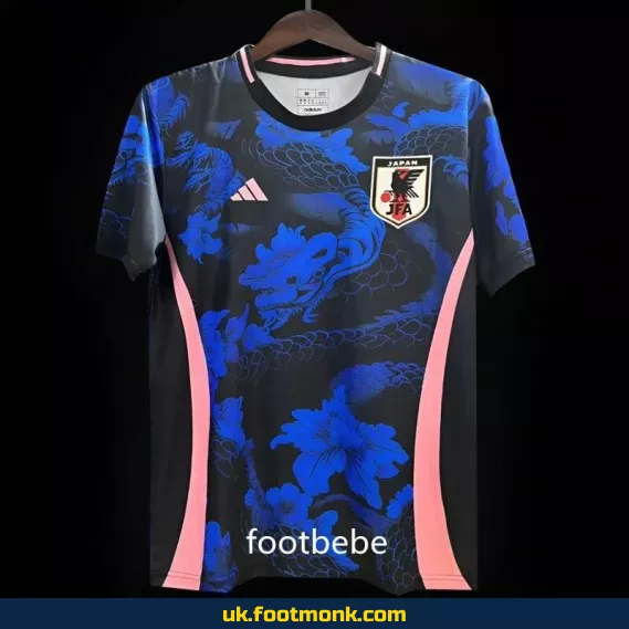 Japan jersey 2024 blue dragon.