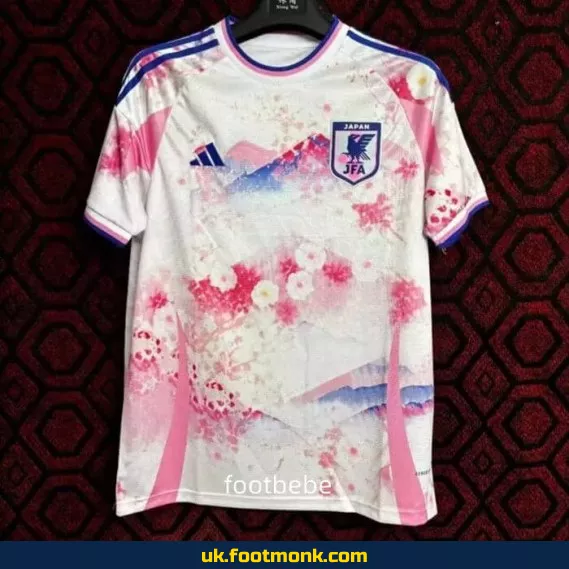 Japan 2024 jersey pink white special edition.