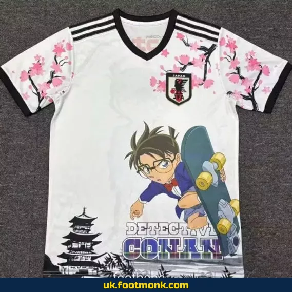 Japan jersey 2025 2026 Detective Conan White.