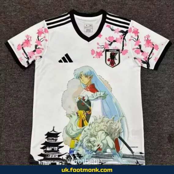 Japan 2025-2026 Inuyasha White Jersey.