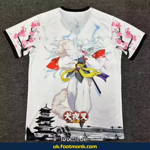 Japan 2025-2026 Inuyasha White Jersey.