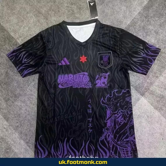 Japan jersey 2025 2026 black purple.