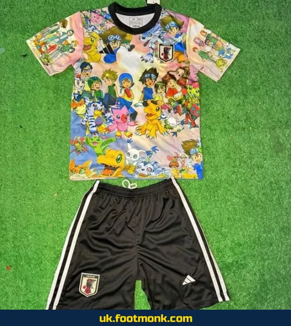 Japan Children's Jersey 2025 2026 Digimon.