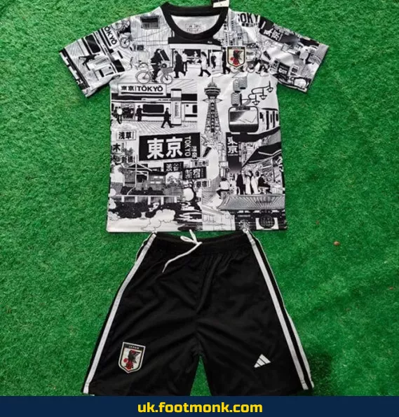 Japan Jersey Kids 2025 2026 Tokyo gray.