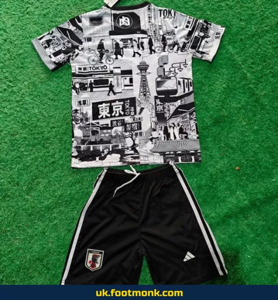 Japan Jersey Kids 2025 2026 Tokyo gray.