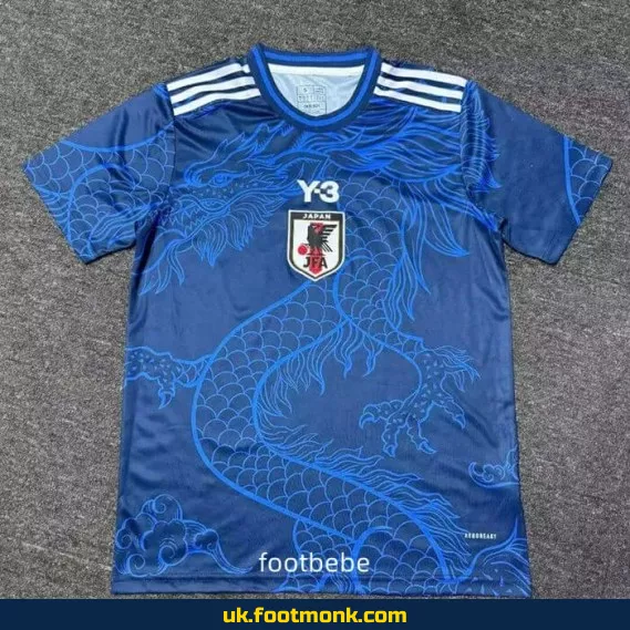 Japan jersey Y3 2024 2025 blue dragon.