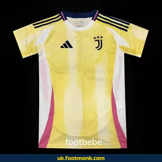 Juventus 2024 2025 away yellow jersey.