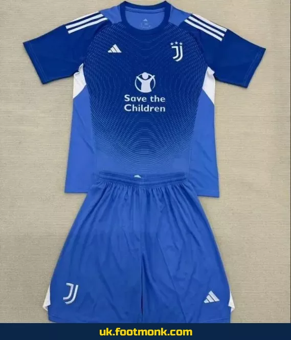 Juventus Kids Jersey 2025 2026 blue.