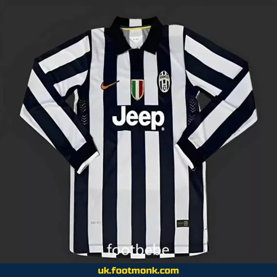 Juventus Vintage 2014 2015 home long sleeves jersey.