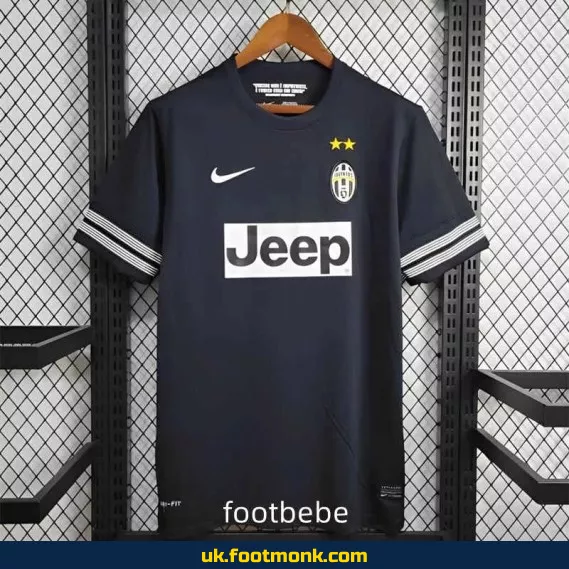 Juventus away black vintage jersey 2012 2013.