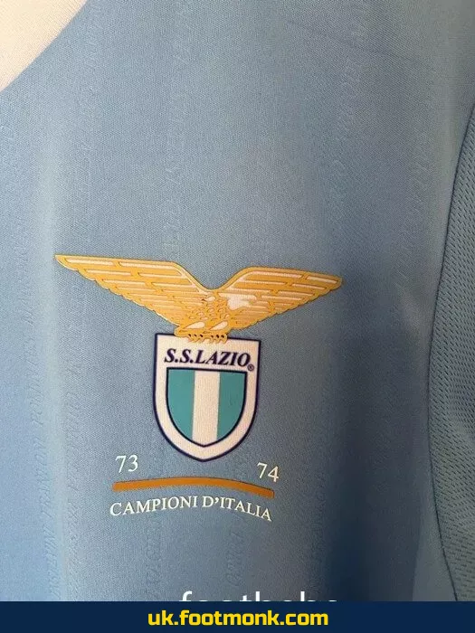 Lazio 2024 jersey 50th anniversary special edition.