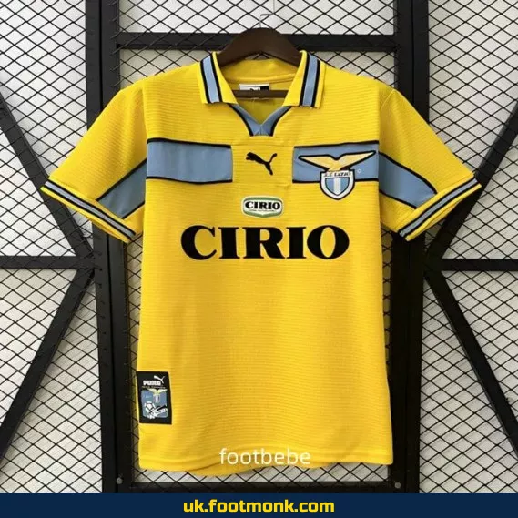 Lazio Vintage 1998 1999 away jersey.