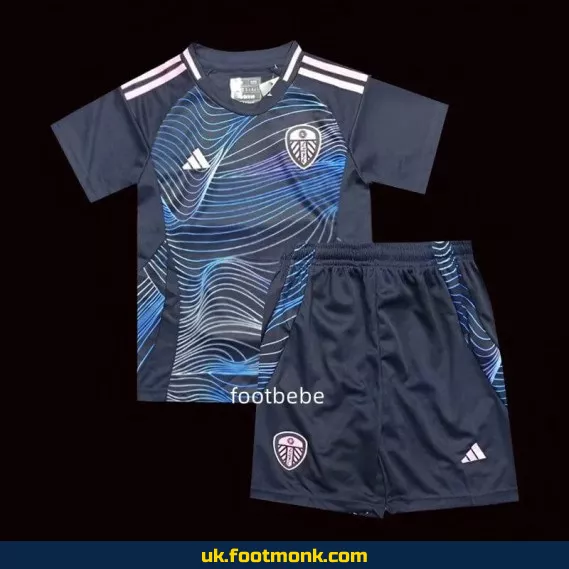 Leeds United 2024-2025 Kids Third Jersey.