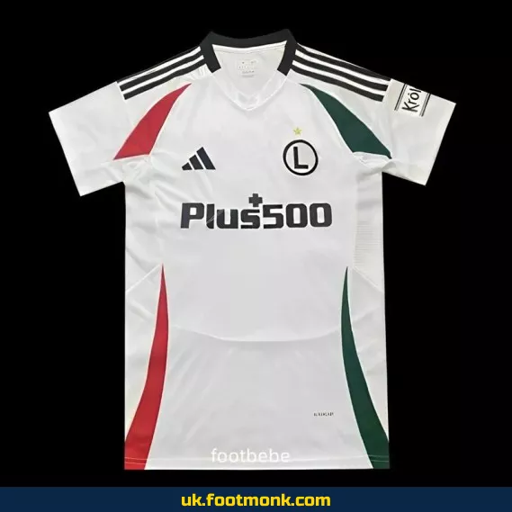 Legia Warsaw 2024-2025 home jersey.