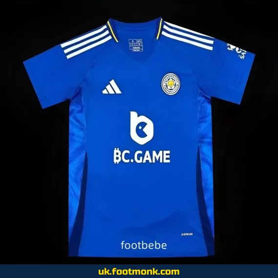 Leicester City 2024 2025 home jersey blue.