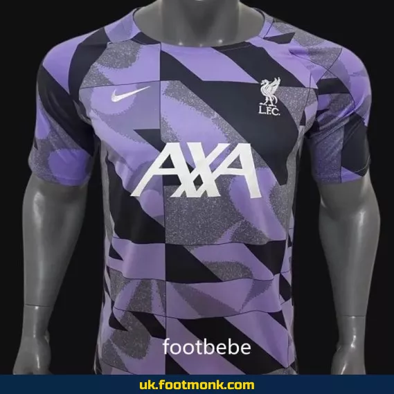 Liverpool 2023 2024 training jersey Purple.