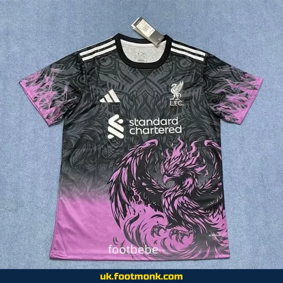 Liverpool 2024 2025 Purple Liver Bird Jersey.