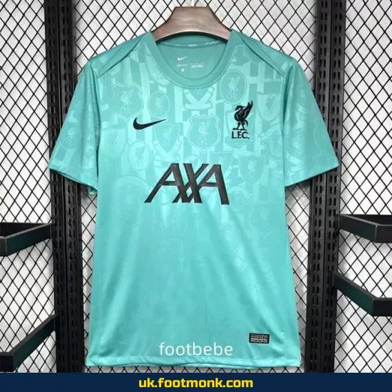 Liverpool 2024 2025 training jersey blue.