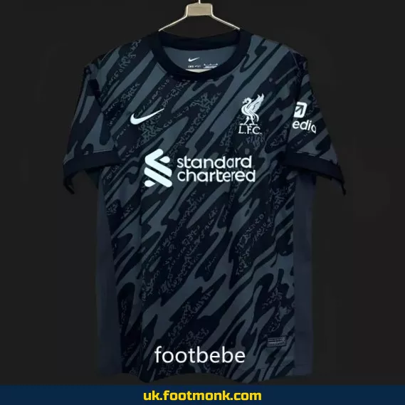 Liverpool goalkeeper jersey 2024 2025 black.