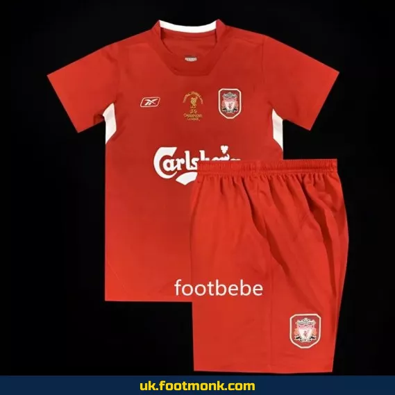 Liverpool home vintage children's jersey 2004 2005.