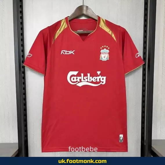 Liverpool home jersey vintage 2005-2006.
