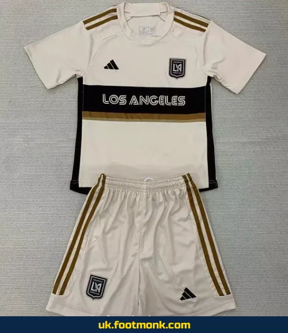 Los Angeles FC Kids 2024-2025 Third Jersey.