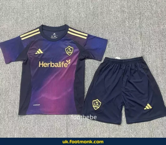 Los Angeles Galaxy away jersey for kids 2025 2026.