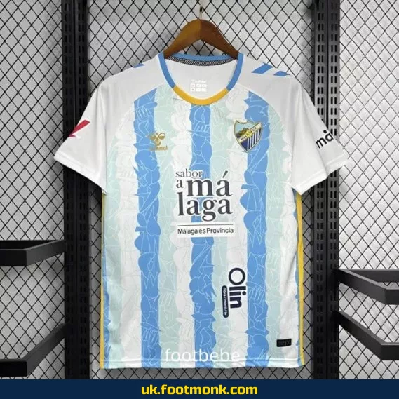 Malaga 2024-2025 home jersey.