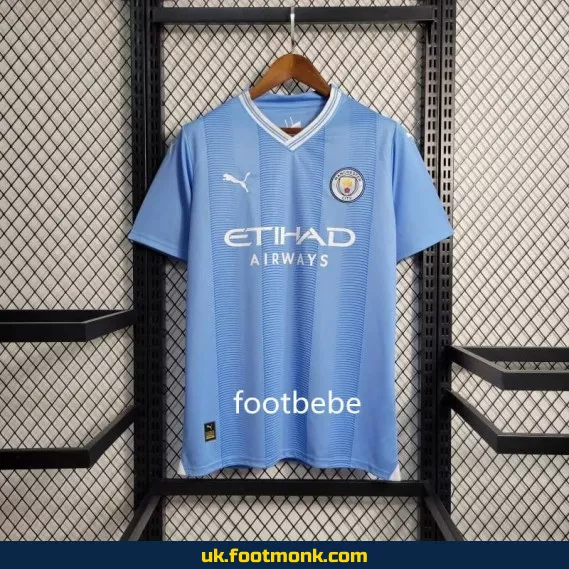 Manchester City 2023-2024 home jersey.