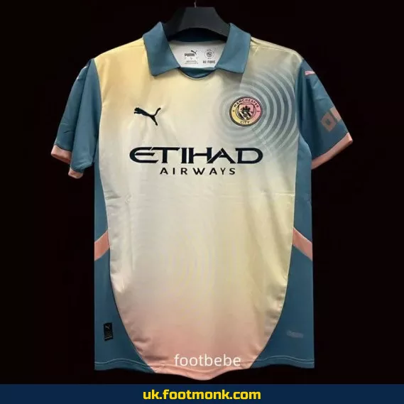 Manchester City 2024 2025 jersey Noel Gallagher Fourth.